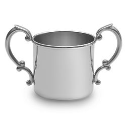 Baby's Pewter Double Handle Cup