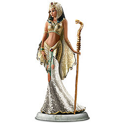 Cleopatra Goddess of Egypt Sculpture