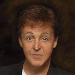 Paul McCartney Oil Painting Giclee