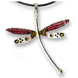Colorful Dragonfly Necklace