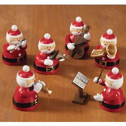 Santa Musical Band Figurines