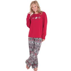 Classic Holiday Nordic PJs for Women