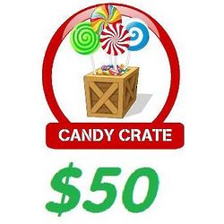 Candy Crate $50 Gift Certificate