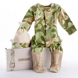 Baby Camo Two-Piece Layette Gift Set