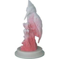 Kingfisher Coral Figurine
