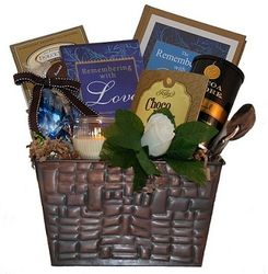 Remembering with Love Sympathy Gift Basket