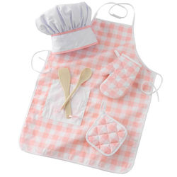 Kids Pink Tasty Treats Chef Outfit