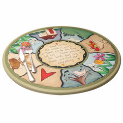Thank You For the World Prayer Lazy Susan