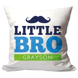 Personalized Little Bro Pillow