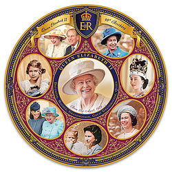 Queen Elizabeth II 90th Birthday Porcelain Collector Plate