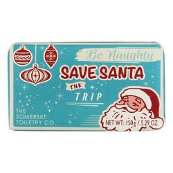 Be Naughty, Save Santa the Trip Iced Mint Bar Soap
