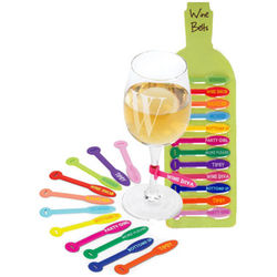 Bridal Party Wine Belt Glass Markers