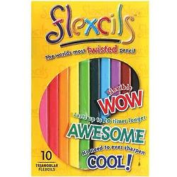 Flexcils 10 Pack of Colored Pencils