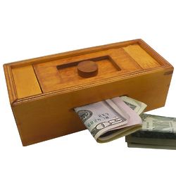 Mysterious Puzzle Box No. 2 - Money Gift Trick Box