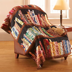 Library Quilted Throw