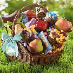 Easter Treats Gift Basket Deluxe