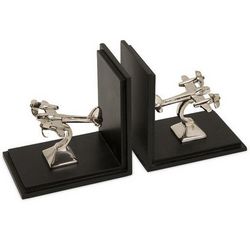 Well-Traveled Man Vintage Bookends