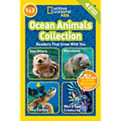 National Geographic Readers Ocean Animals Collection Book