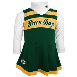 Infant's Green Bay Packers Cheerleader Outfit