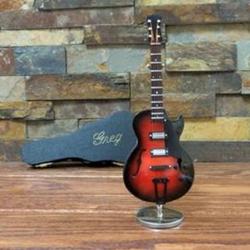Personalized Miniature Gibson Guitar Figurine