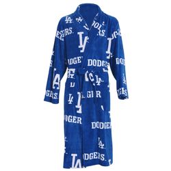 Men's Los Angeles Dodgers Microfleece Robe in Royal Blue