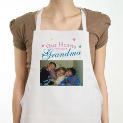 Our Hearts Personalized Photo Apron
