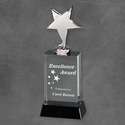 Shining Star Excellence Silver And Crystal Award