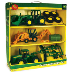 John Deere Deluxe Vehicle Toy Set