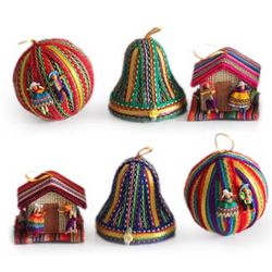 Cotton Christmas Color Ornaments