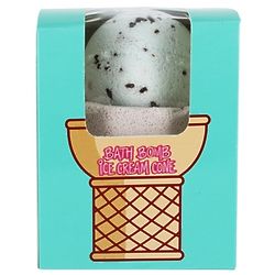 Mint Chocolate Chip Ice Cream Cone Bath Bomb
