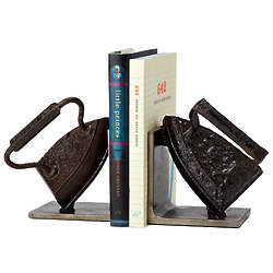 Vintage Iron Bookends