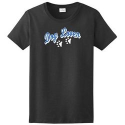 Dog Lover Paw Print T-Shirt