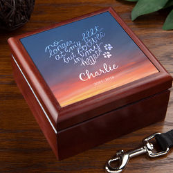 Forever in My Heart Personalized Pet Keepsake Box