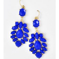 Royal Blue Dangle Earrings