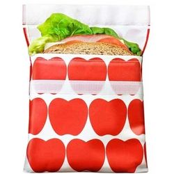Red Apple Reusable Sandwich or Snack Bag