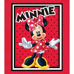 Minnie Mouse Red Throw Blanket Craft Kit