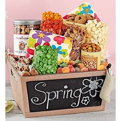 Popcorn Spring Chalkboard Gift Basket