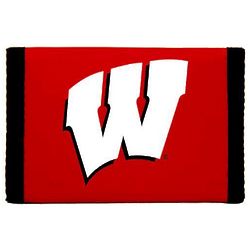 Wisconsin Badgers Nylon Trifold Wallet