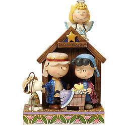 Peanuts Christmas Pageant Nativity Figurine
