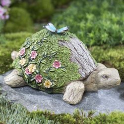 Woodland Turtle Garden Statue