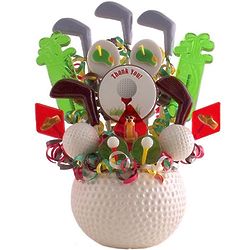 Fore! The Links Thank You 17 Lollipop Bouquet