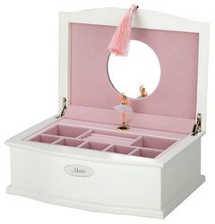 Personalized Ballerina Jewelry Box