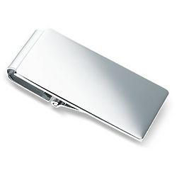 Sterling Silver Classic Hinged Money Clip