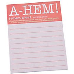 A-Hem! Sticky Notes