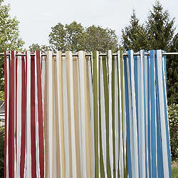 Striped Grommet Outdoor Privacy Panel