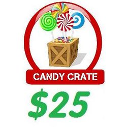 Candy Crate $25 Gift Certificate