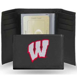 University of Wisconsin Leather Trifold Wallet