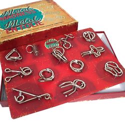 Metal Madness - 12 Metal Puzzles Set