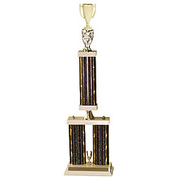 Black Base Prestigious Award Trophy