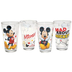 Mickey Mouse Juice Glass Set